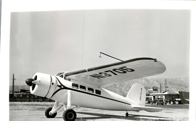 Lockheed Vega Airliner Plane (3 x 5 in) 1920s