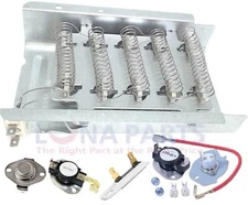 3398064 Dryer Heating Element for Whirlpool Kenmore Maytag Thermostat Kit Fuse