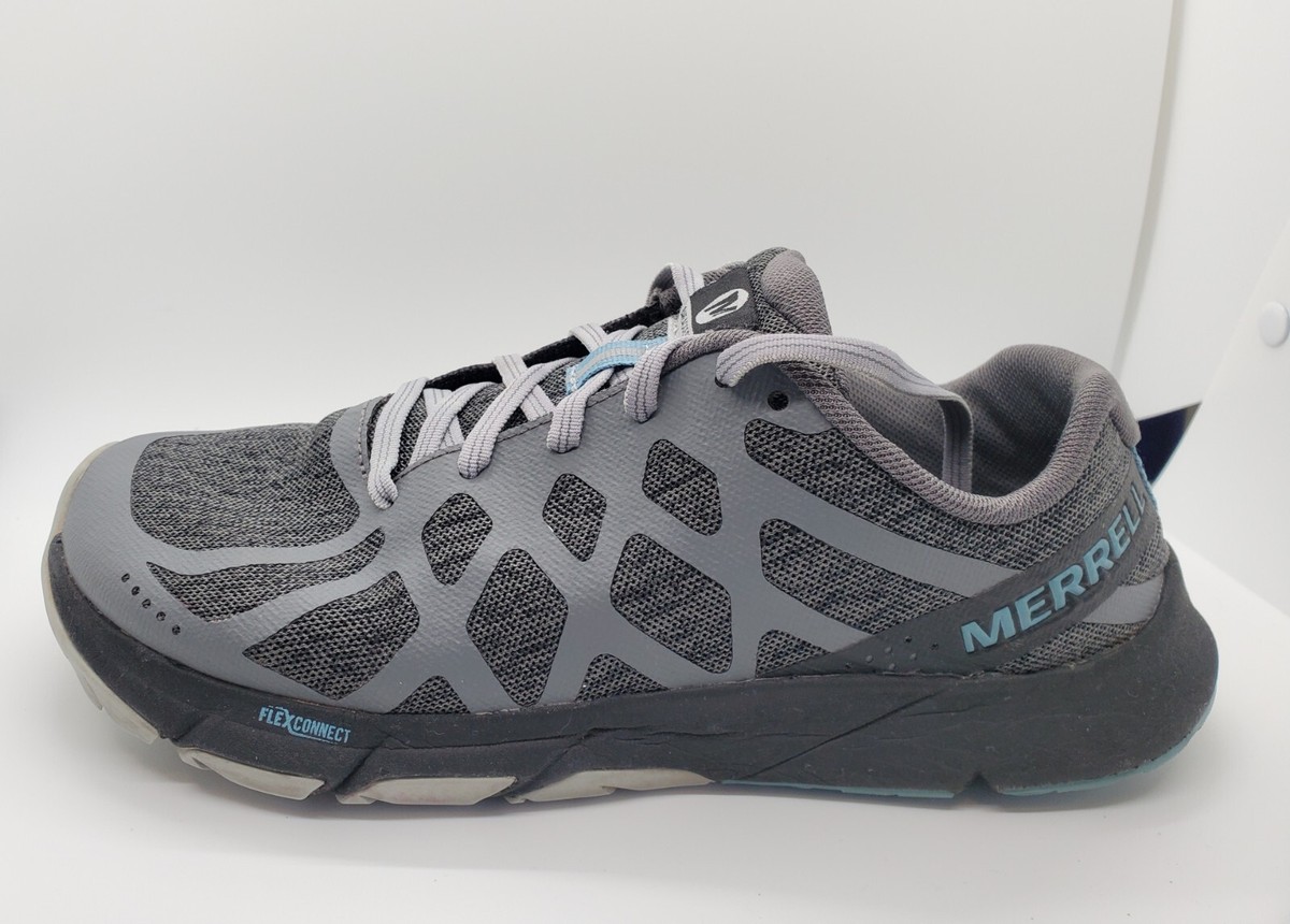 Merrell Bare Access Flex 2 Men\'s Running Shoe - Charcoal Gray with White Merrell Bare Access Flex Shield Sneaker - Mens - Shoplifestyle main image 4