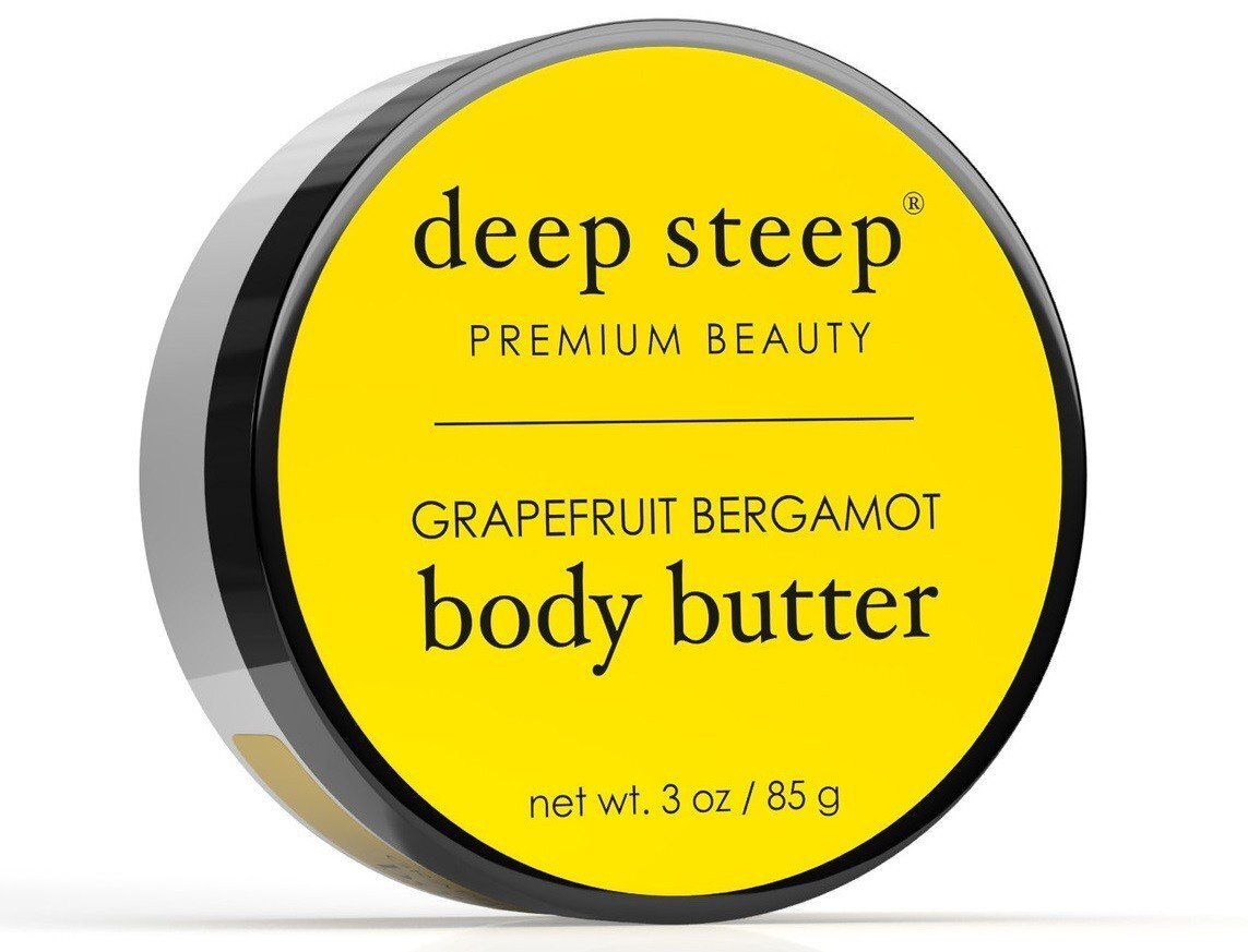 Deep Steep Body Butter Grapefruit Bergamot 3 oz Container