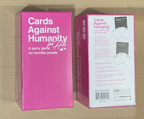 Cards Against Humanity For Her A Party Game Limited Edition Pink Kartenspiel - Bild 6 von 7