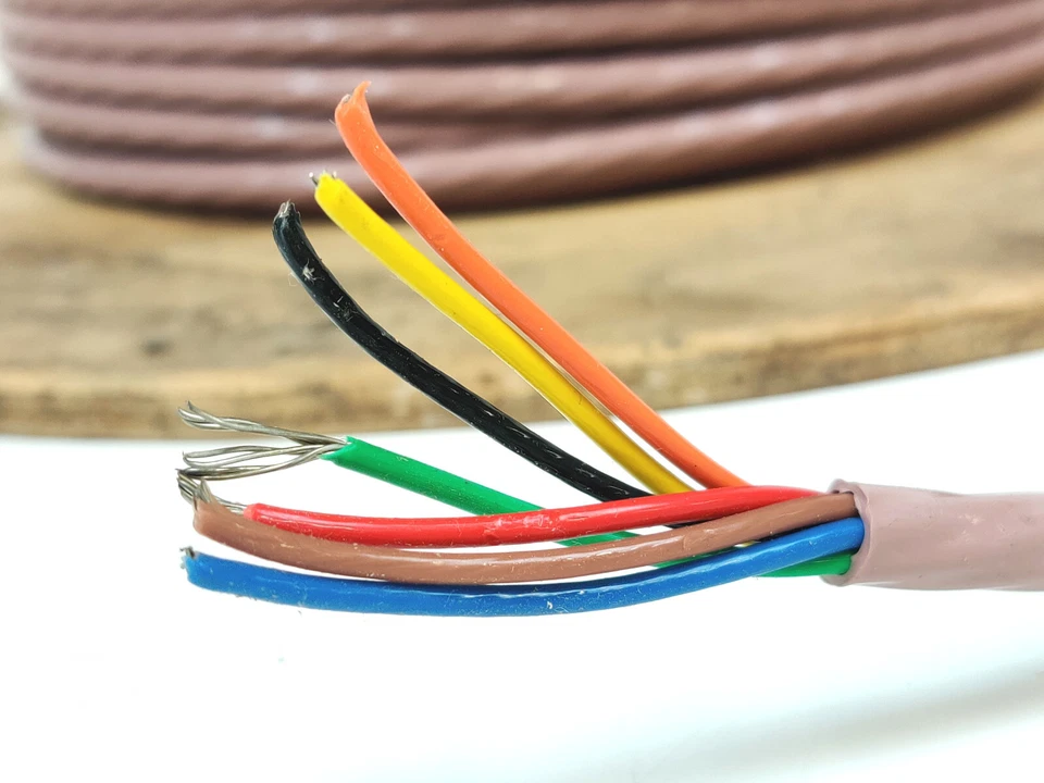 Multicondutor (7x8) 600V 50 pés 16 AWG compare estilo 20230A Belden 5306FE - Imagem 4 de 4