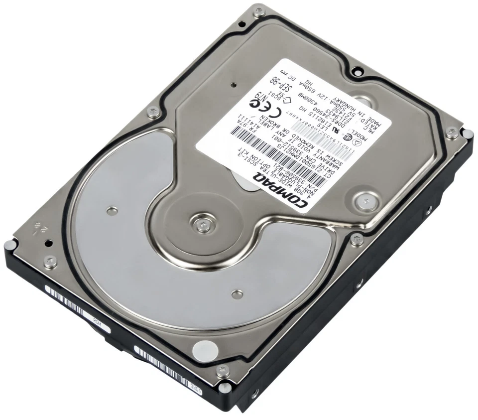 Disque Dur Compaq 339506-B21 DDRS-34560 4.3GB 7.2K SCSI 3.5'' - Image 2 of 3