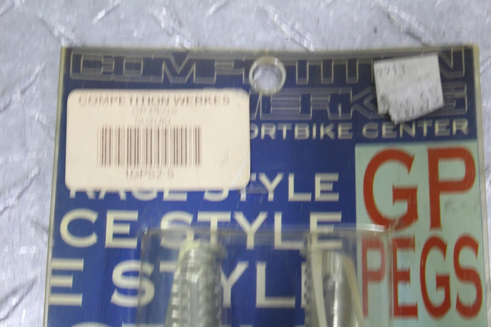 Suzuki Bandit 600 GSF600S 1997 obras de competición reposapiés delanteros juego de clavijas peldaños Foto 2 de 4