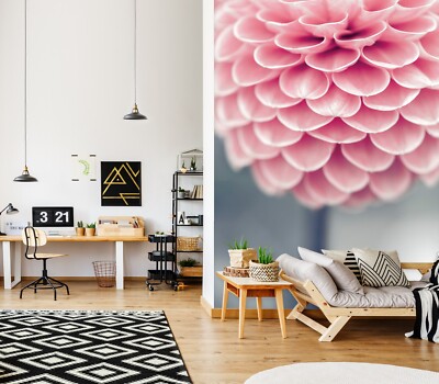 3D Pink Petals O550 Wallpaper Wall Mural Self-adhesive Assaf Frank Eve