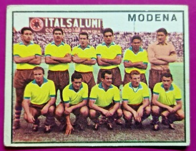 Modena Team R @ Figurine Panini Sticker Collection 1962/63 New, Perfect