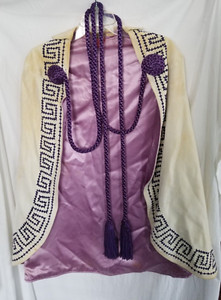 Vintage De Moulin Bros & Co Hip Length Cape - Embroidered *READ* Theater Band
