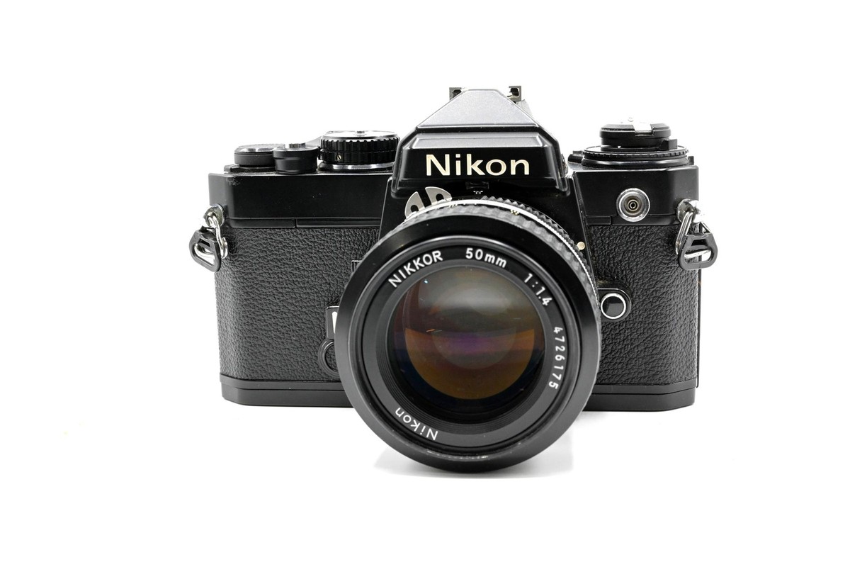 フィルムカメラ Nikon FE Black / Ai Nikkor 50mm F1.4 NIKON FE ブラック【レンズをai nikkor 50mm f1.4に変更