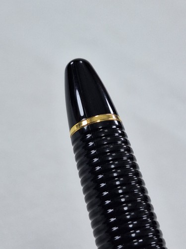 Rare Sailor Founded Japan 1911 Fountain Pen 14k Jabara Black Nagahara H-MF - Picture 7 of 16
