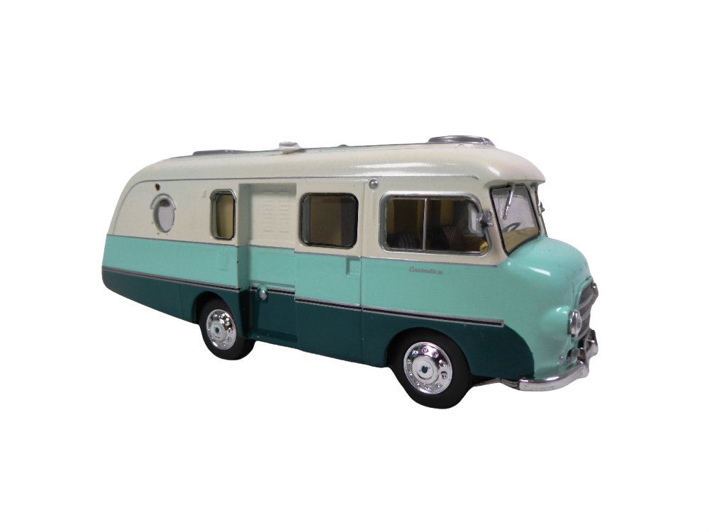 Modèle Réduit Camping-car Citroën 1/43 - Collection Altaya - Échelle 2006 - Vert