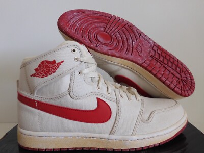 決まりました。NIKE AIR JORDAN 1 RETRO KO HI（中古）です。 NIKE AIR JORDAN 1 RETRO AJKO KO HIGH WHITE-VARSITY RED SZ 11