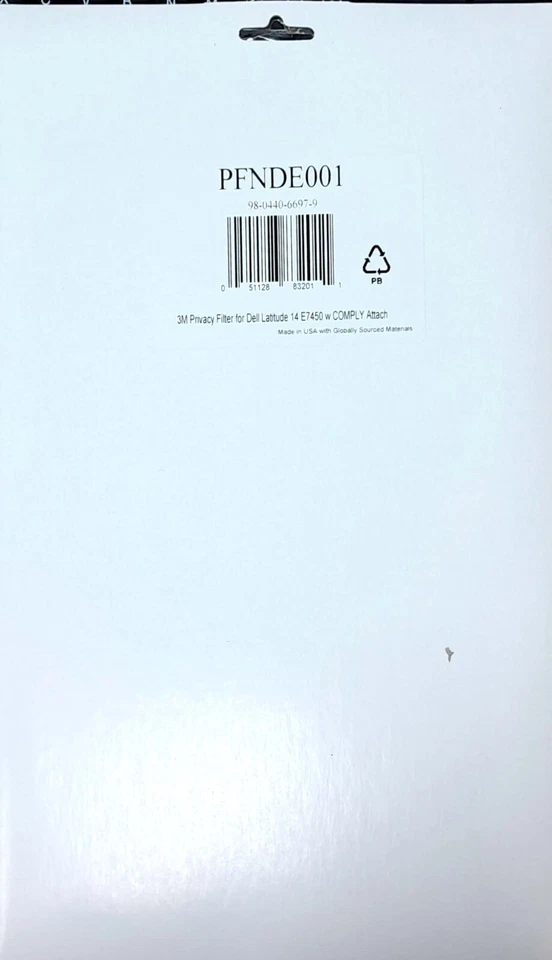 3M Privacy Filter Dell Latitude 14 E 7450 With Comply Attachment System PFNDE001 - Image 2 of 2