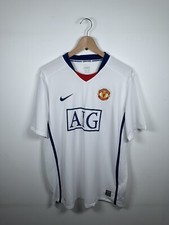 Authentic Nike Manchester United 2008-2010 Away Shirt #32 Tevez. Size L