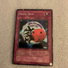 yugioh card skull dice Yugioh Card "Skull Dice" 15AX-KRM48 Millennium Rare Korean Ver