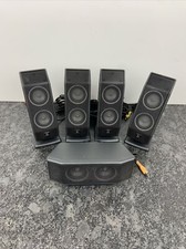 Lot of 5 Logitech 491345-0000 Surround  491348-0000 Center Computer Speakers