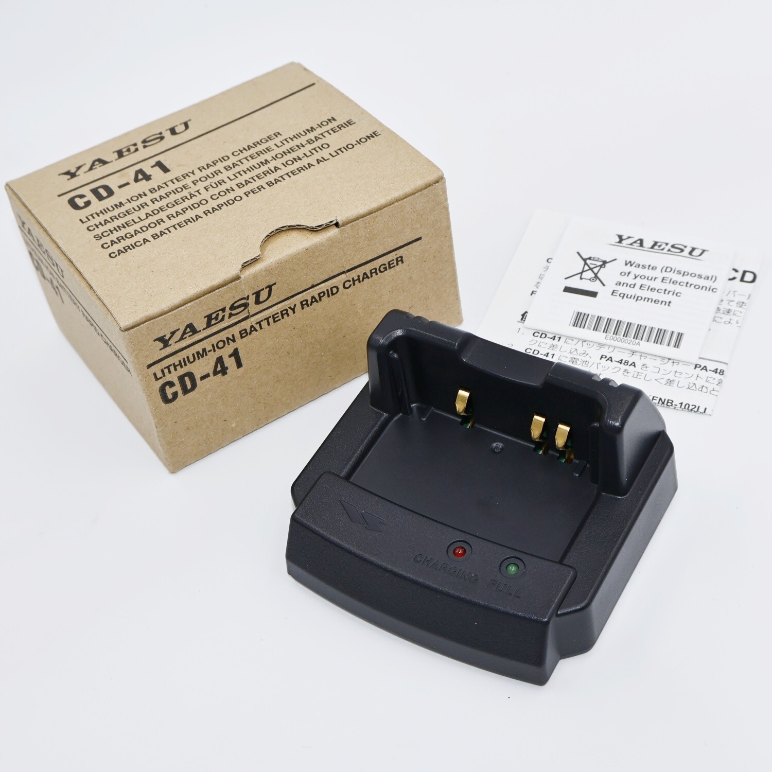 Caricabatteria Per Radio Walkie Talkie, CD41 DC8.4V - Foto 9