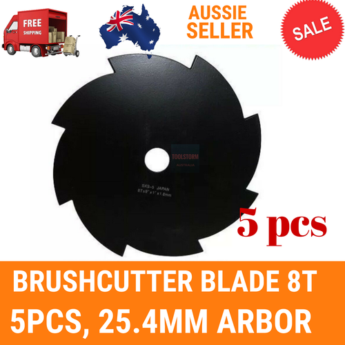 5x-brushcutter-8t-blades-fit-stihl-husqvarna-ryobi-echo-taking-25-4mm