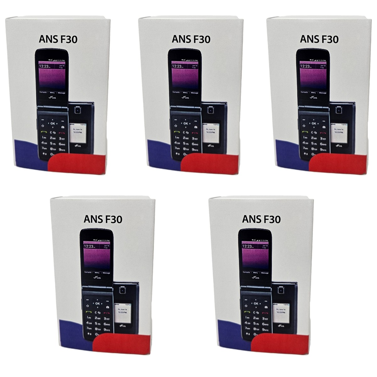 Unlocked Flip Phone 4G LTE T-Mobile AT&amp;T Basic Phone Alcatel GO FLIP 3 Unlocked 4G LTE Flip Phone - Simple Design, Works On T-Mobile &amp; AT&amp;T Att Flip Phone 5 G