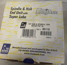 Tie Down Engineering Kit Hub/Spindle End Unit - 1350-Lb- 5 Lug