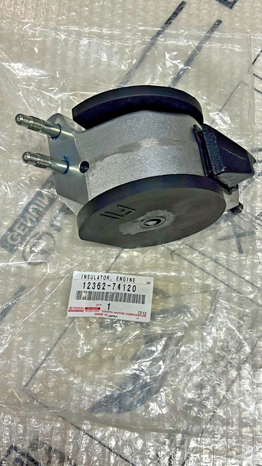 GENUINE TOYOTA 1236274120 CELICA(90-93) INSULATOR, 1236274230 