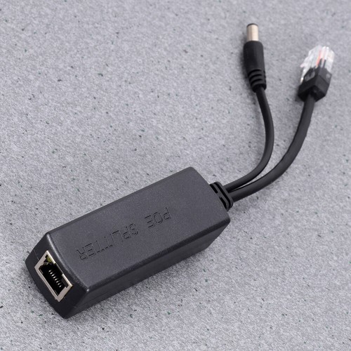 Adaptateur Secteur POE Noir POE Câble Adaptateur Télécommande Caméra Interrupteur Caméra Vidéo