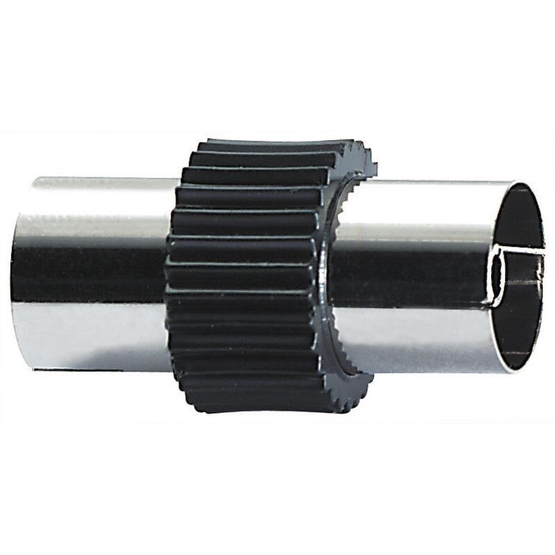 Adattatore Cavo Antenna Tv 2 Pezzi Spina Connettore Coassiale Diritto Femmina Per Antenna TV Partitore Antenna TV - Foto 6