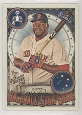 2019 Topps Allen & Ginter Baseball Star Signs David Ortiz #BSS-6 HOF 09dw