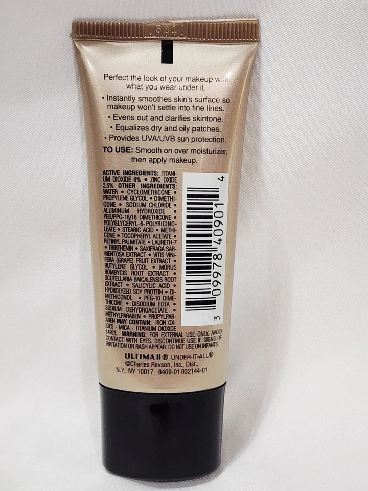 Ultima II UNDER IT ALL Makeup Perfector SPF 25 Fine Lines 1.25 oz/35.4g New RARE - Image 2 of 4