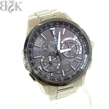 CASIO OCW G1000DB 1AJF Oceanus Men's GPS Hybrid Radio Solar Wristwatch World Tim