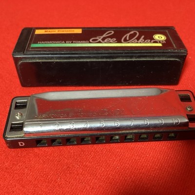 Vintage Lee Oskar Mundharmonika von Tombo D-Dur diatonisch
