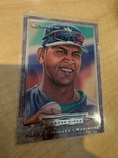 1998 Donruss Diamond Kings Alex Rodriguez #19 of 20 - #'rd 03705/10000 -Mariners