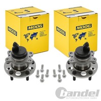 2X Moog RADLAGER-SATZ Radlagersatz Hinten Passend FüR Kia Soul