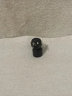 VTG Fisher Price Little People Play Family Black Wooden Dog White Ears FREE SHIP