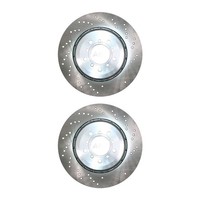 2 Bremsscheiben Zweiteilig Ø 345 Mm 28 Mm A.B.S. FüR U.A. BMW 3Er
