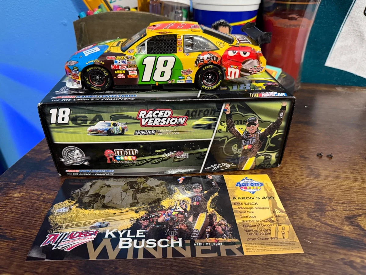 Kyle Busch Diecast NASCAR Racecars 2008 Vehicle Year for sale | eBay