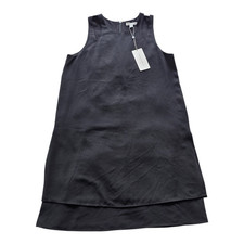 NEW w Tags! Carolina Belle Montreal Little Black Dress Layered Sleeveless Size 4