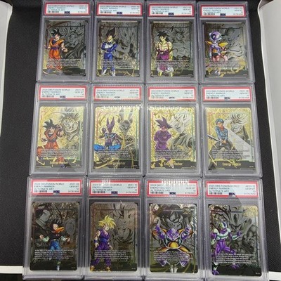 Dragon Ball Card Energy Markers Gold PSA10 Sequential Set | eBay