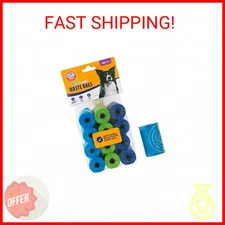 Arm & Hammer Easy-Tear Disposable Dog And Cat Waste Bags With Activated Baking S