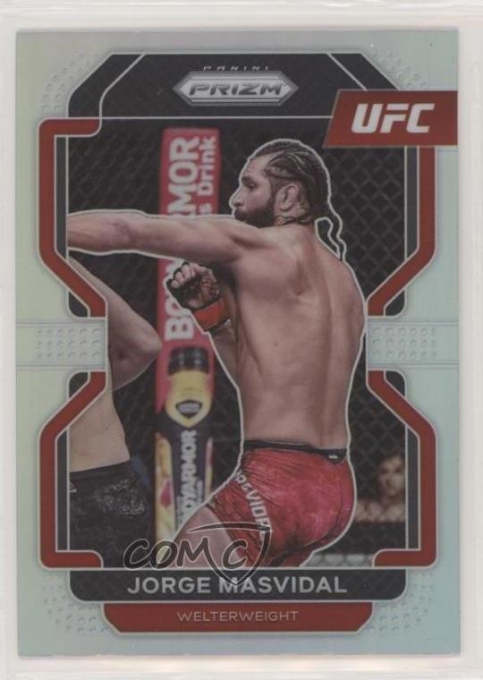 2022 Panini Prizm UFC Silver Prizm Jorge Masvidal #116 v7j