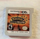 Pokemon Ultra Sun (Nintendo 3DS) Cartridge Tested