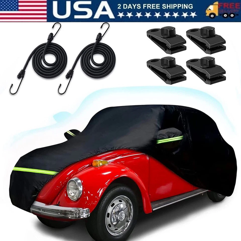 汽车保护套 防水 全天候 适用于 1960 - 1980 年 大众甲壳虫轿车 全新 — 第 2/4 张图片