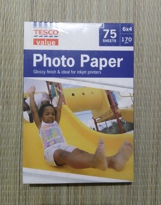 Fotopapier 75 Blatt 6 x 4 glänzend 170 g/m²