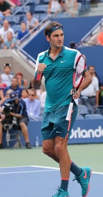 Roger Federer 2015 New York Polo Shirt - used Condition