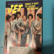 Vintage Jet Magazine Jun 26 1976, Joey Bishop & The Jacksons cover