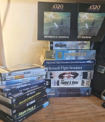 Microsoft FSX Flight Simulator Scenery Aircraft & Effects Add-Ons Bundle X18 big