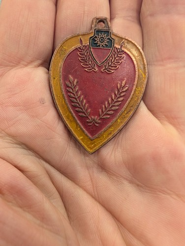 Vintage China Kuomintang KMT Loyalty Merit Medal Republic of China Enamel Badge