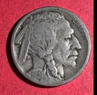 1924S US Buffalo Nickel! "San Francisco" Mint! FINE! Lower Mintage! Old US Coin!