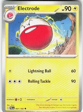 Pokemon TCG Electrode Paldea Evolved 067/193 Uncommon NM