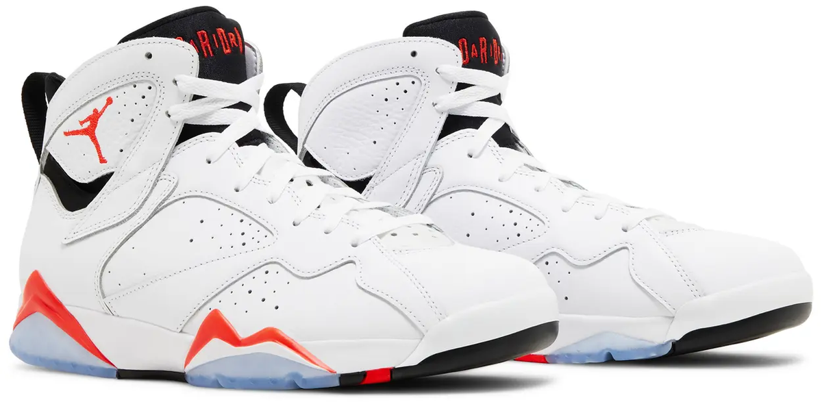 white jordan 7s