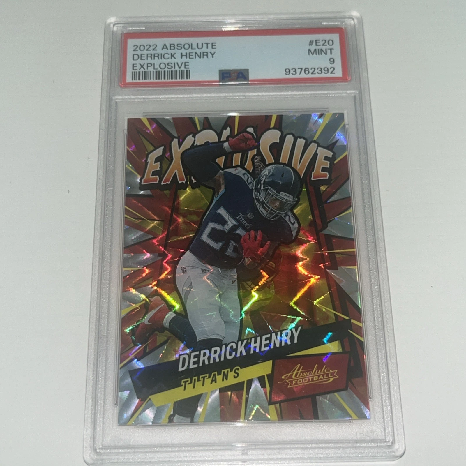 2022 Panini Absolute - Explosive Derrick Henry #E20